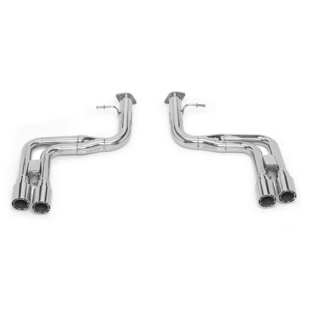 Tubi 612 STRAIGHT PIPES MUFFLERS KIT W MINI-PROPELLA TIPS Tubi Style