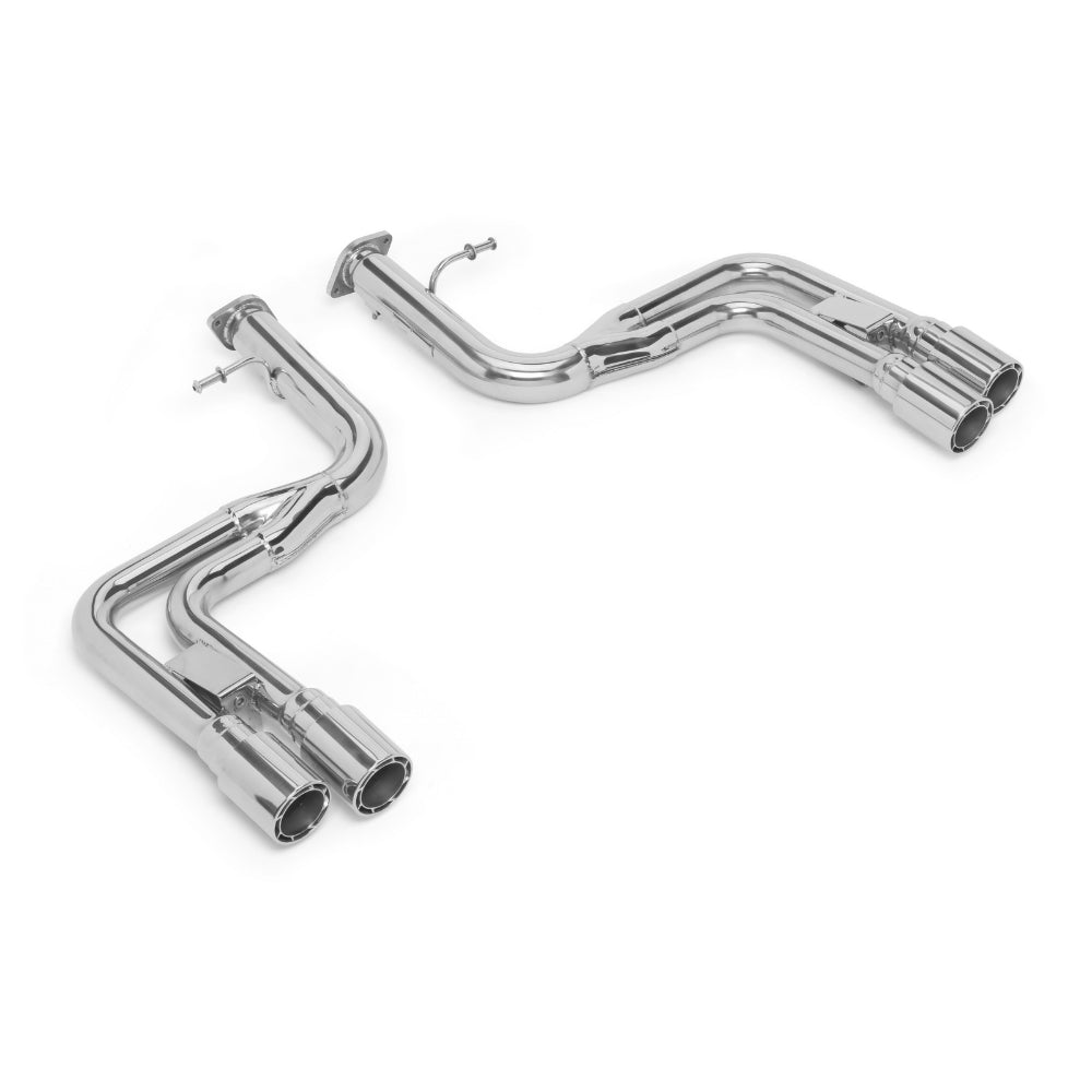 Tubi 612 STRAIGHT PIPES MUFFLERS KIT W MINI-PROPELLA TIPS Tubi Style