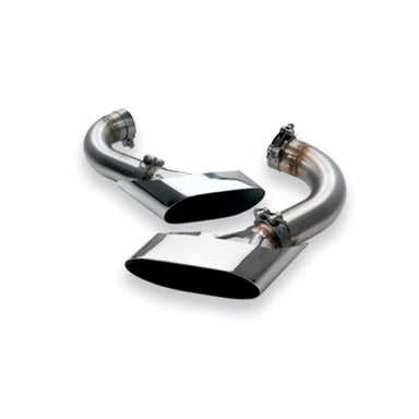 Tubi PORSCHE CAYENNE 955 TURBO OVAL END TIPS Tubi Style