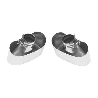 Tubi PORSCHE 997.1 CARRERA OVAL END TIPS KIT Tubi Style