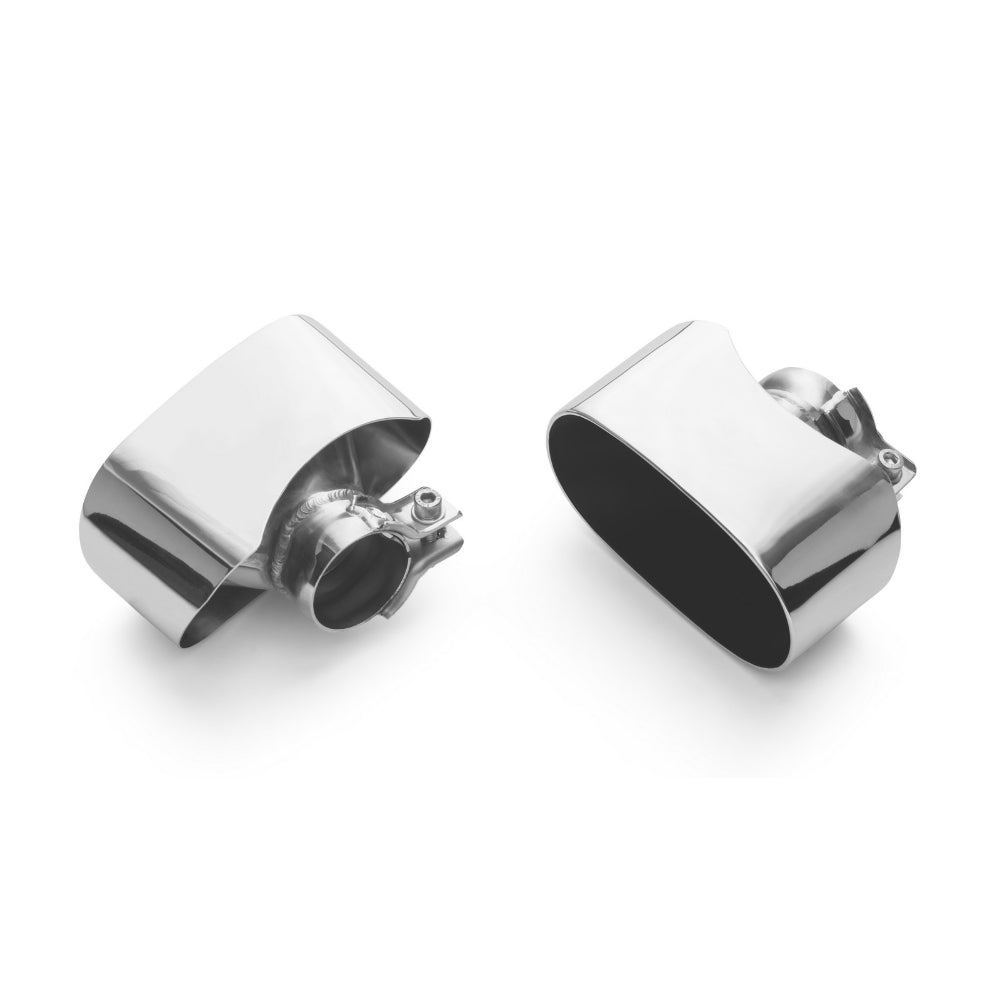 Tubi PORSCHE 997.1 CARRERA OVAL END TIPS KIT Tubi Style
