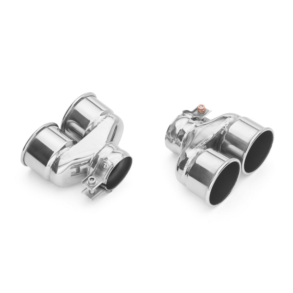 Tubi PORSCHE 997.1 CARRERA S QUAD END TIPS KIT Tubi Style