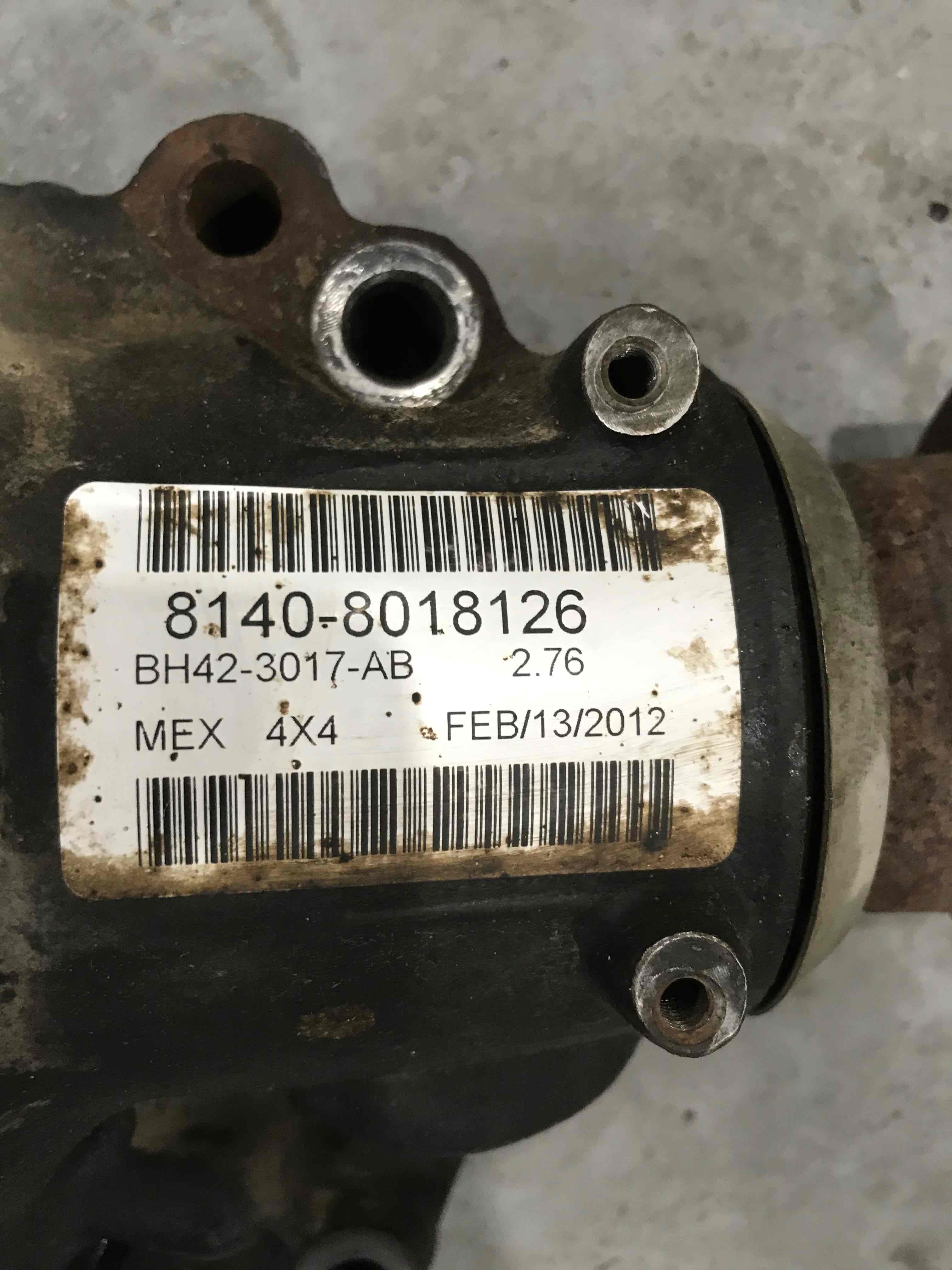 Land Rover Axle - front
 lr022585