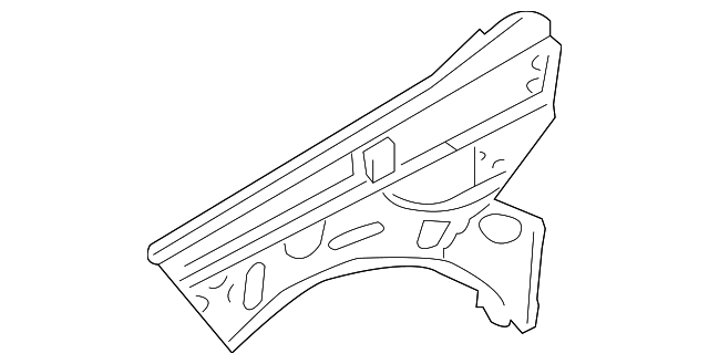 Land Rover Apron - front fender
 lr018793