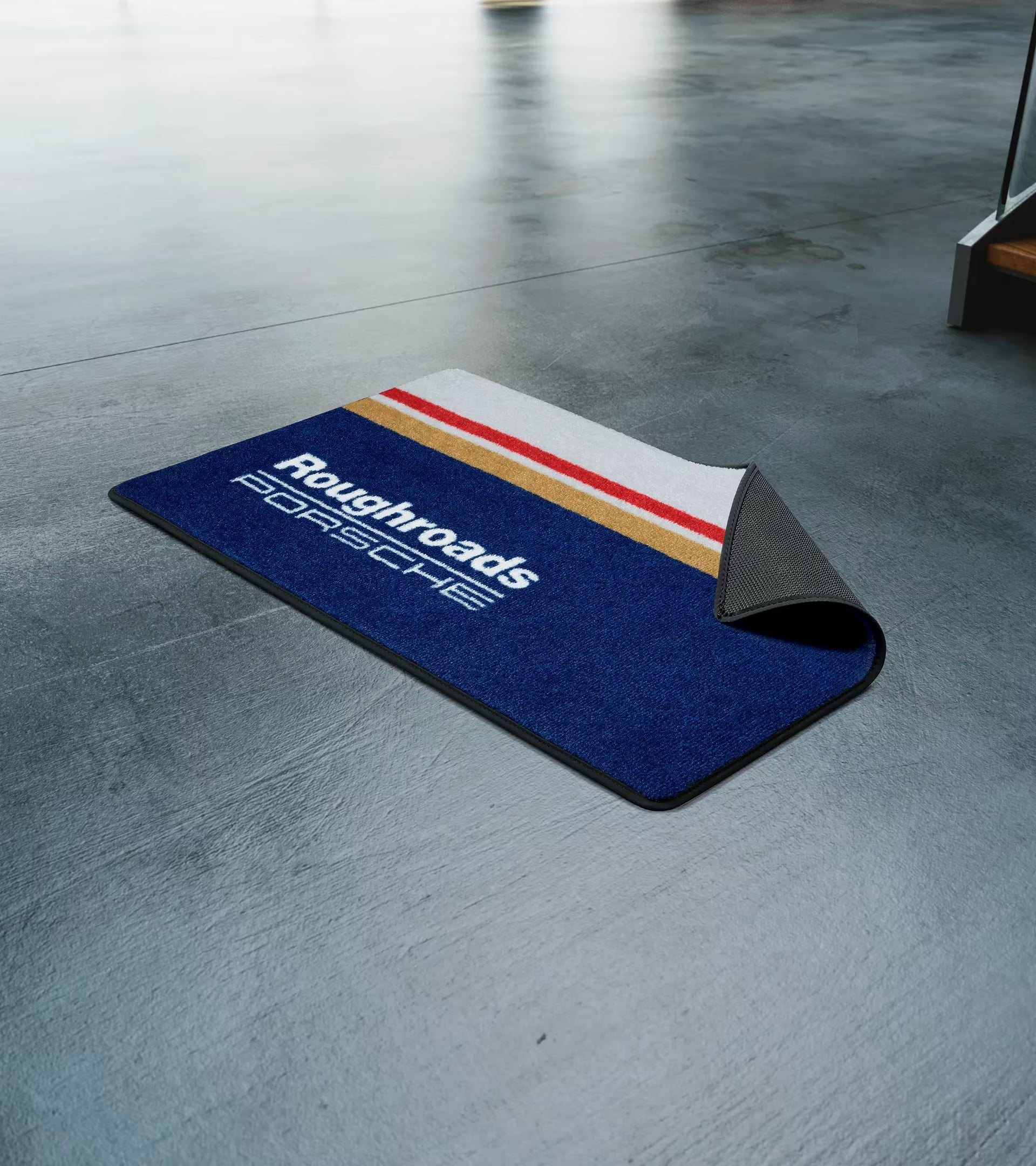 Garage Mat - Roughroads Design. Two Sizes. Porsche