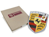 Enamel plate Porsche Classic - Porsche Crest 46x36cm - 64470100710 Porsche