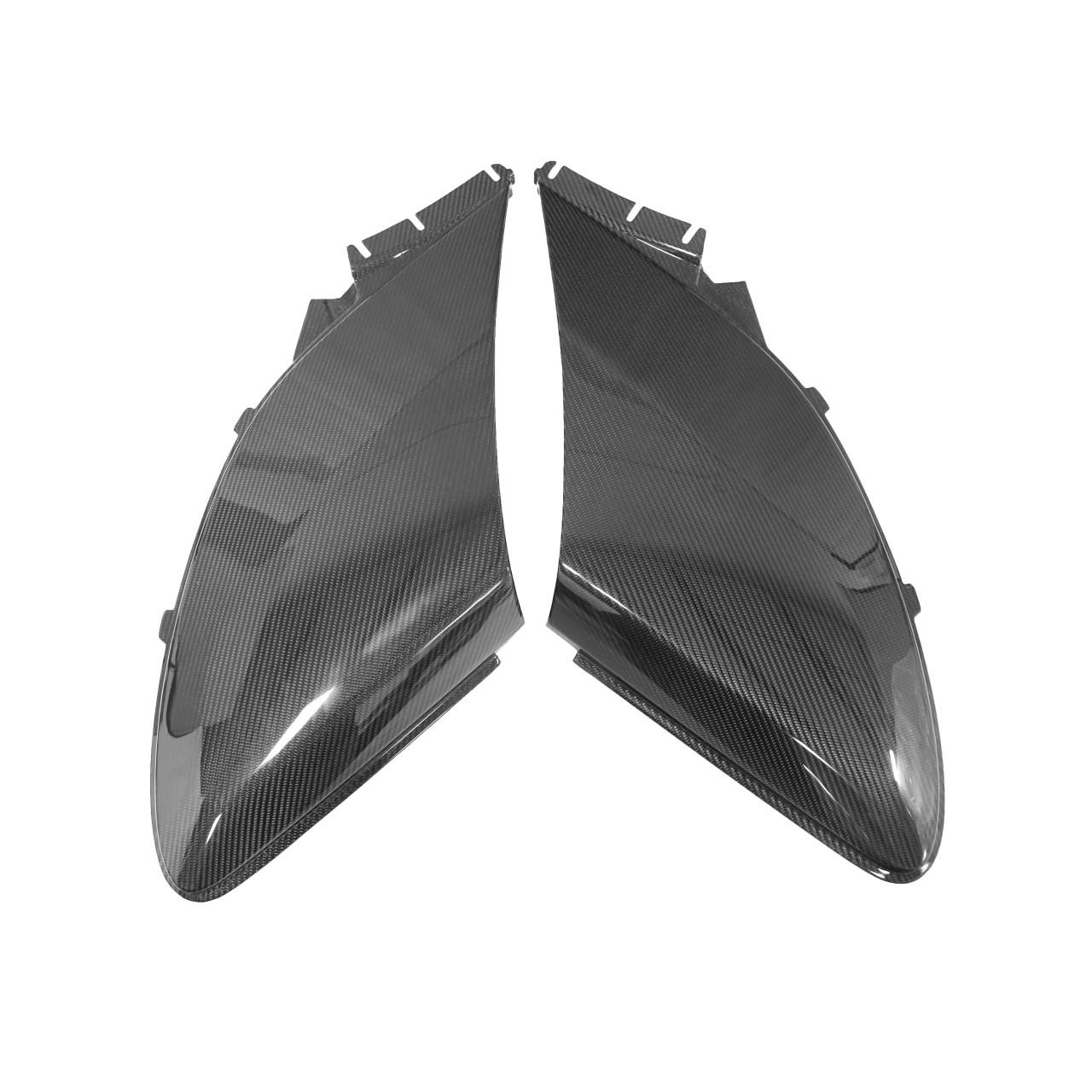 Carbon Fiber Side Intake Turning Vanes - McLaren 675LT Fabspeed Carbon