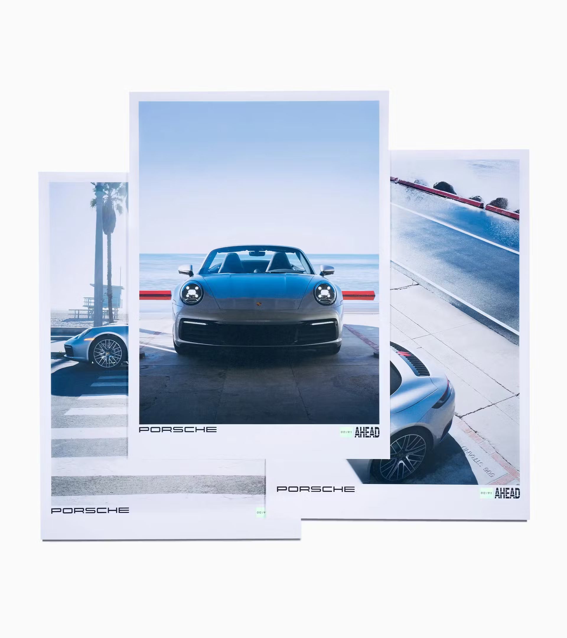 AHEAD Southwest Poster Set No. 3 - Limited Edition Porsche