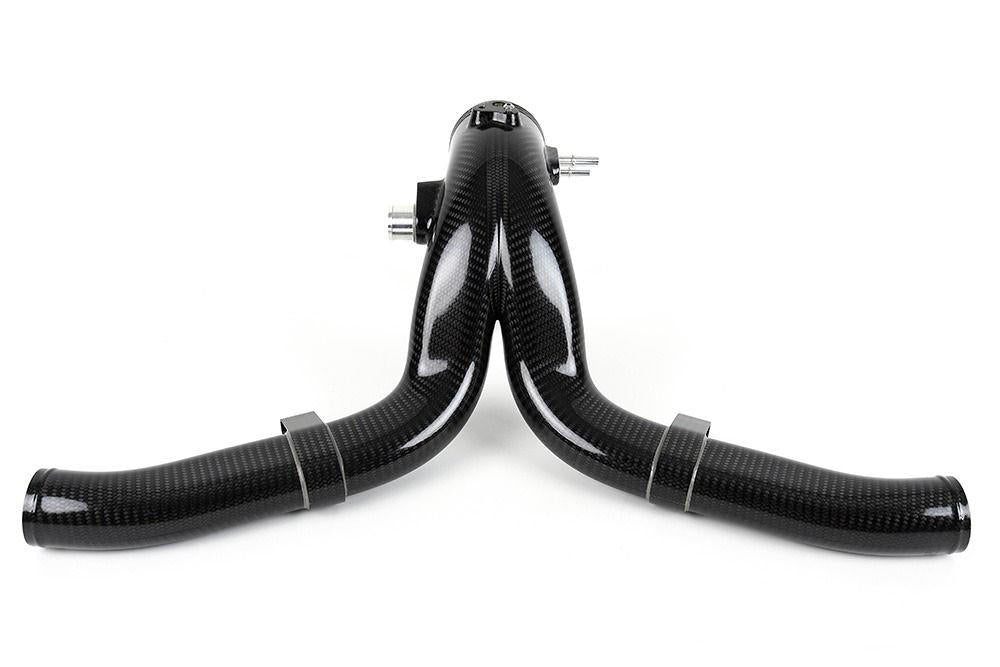 Porsche 991 Turbo / Turbo S IPD High Flow Carbon Y-Pipe (2013-2016) Fabspeed Motorsport