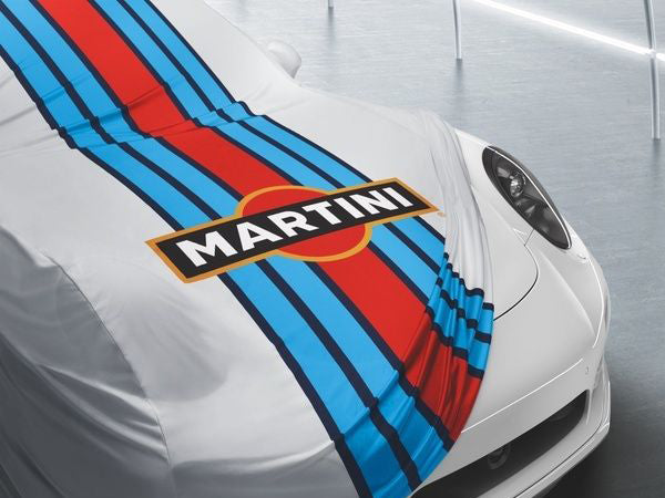 Car Cover Indoor MARTINI RACING. Porsche 991 C2 / C4 With SportDesign Package - 99104400035 Porsche