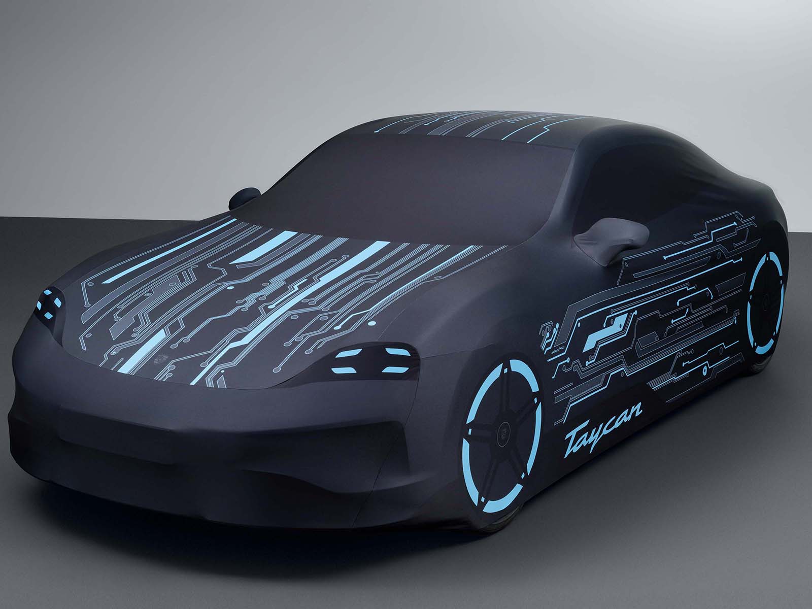 Car Cover Indoor Electric Design OE. Porsche Taycan saloon 2019 - 2024 Indoor - 9J104400060 Porsche