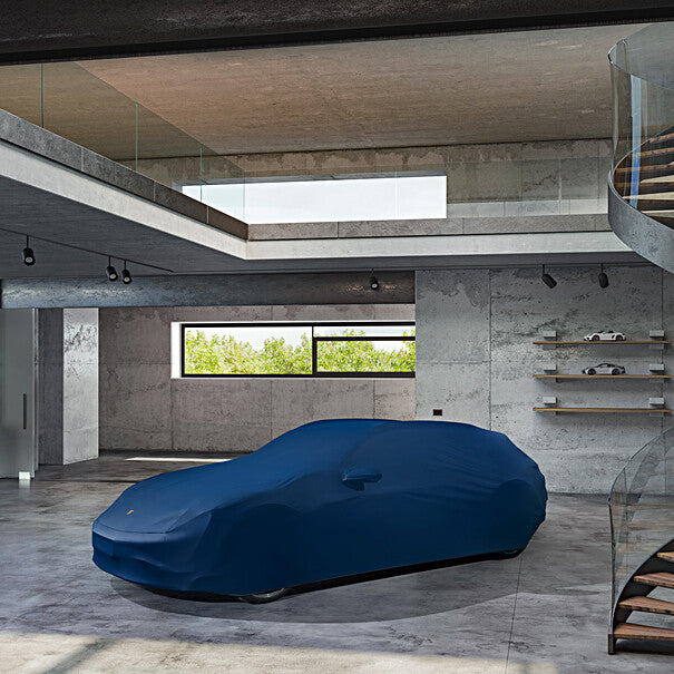 Car Cover Outdoor  Plus OE. Porsche Taycan sport & Cross Turismo 2024 - Blue - 9J104400082