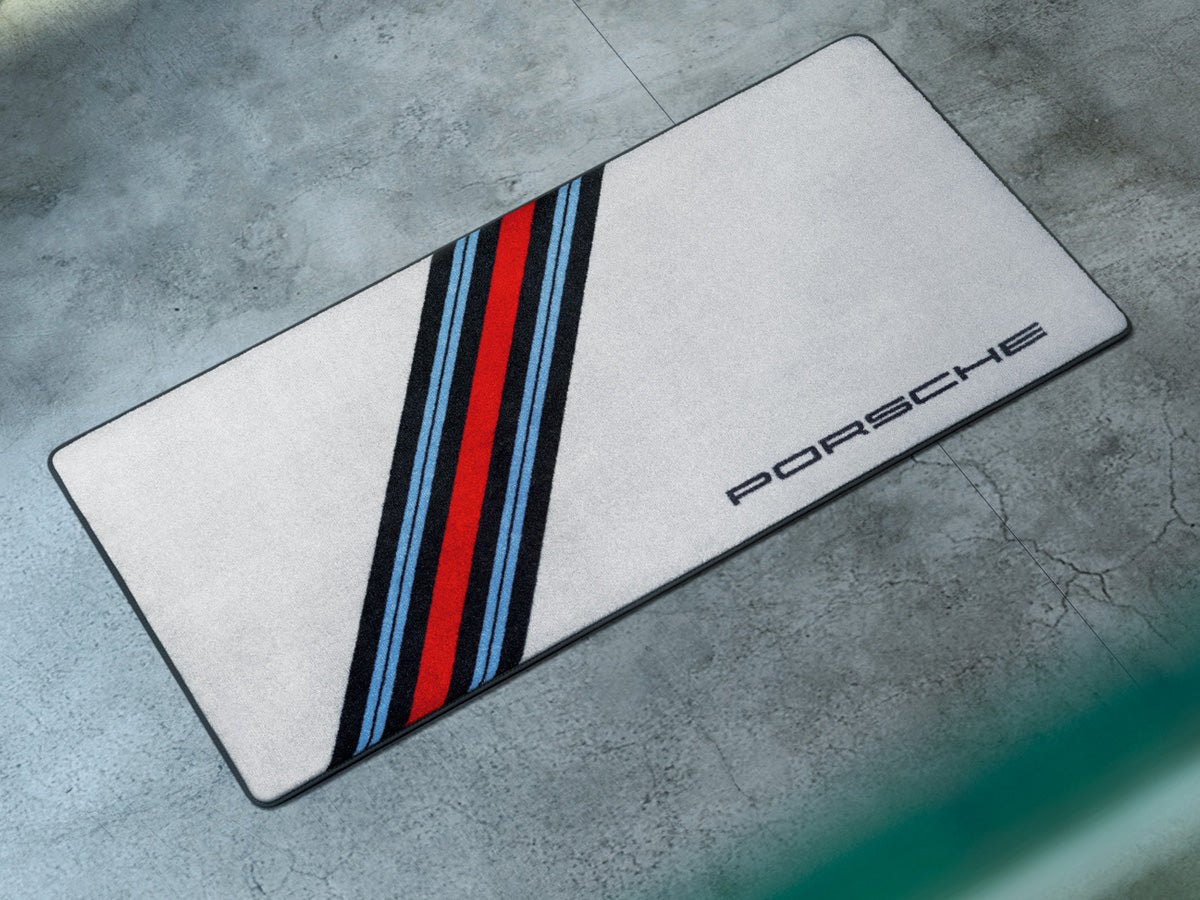 Porsche Martini Racing design garage mat - 9Y0044070A Porsche