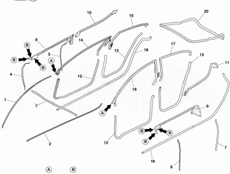 ASTON MARTIN LHF DOOR PRIM ASSY (ED43-F20709-EA)