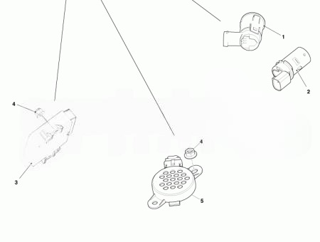 ASTON MARTIN MODULE, PARKING AID (9g43-37-11061 )