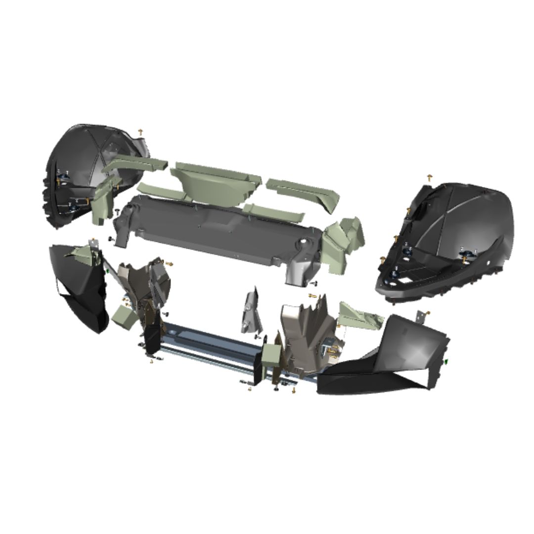 ASTON MARTIN GOP SIDE LOWER RH (HY53-8B412-AC)