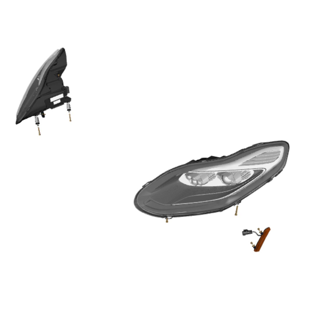 ASTON MARTIN HEADLAMP RHS RHD (HY53-13W029-AF)