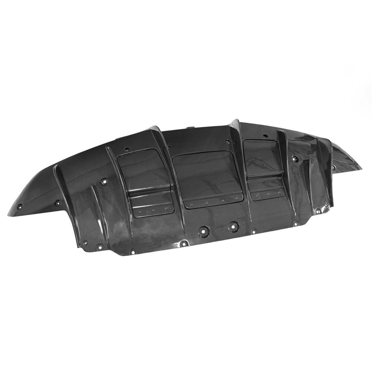 Carbon Fiber Rear Diffuser F8 Tributo Spider Ferrari — Exotic Auto Parts