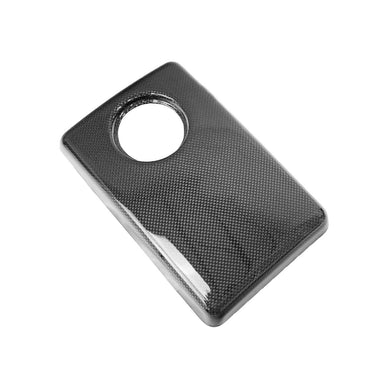 Flat Top Carbon Fiber Coolant Tank Cover Without Tabs - F430 Ferrari Fabspeed Carbon
