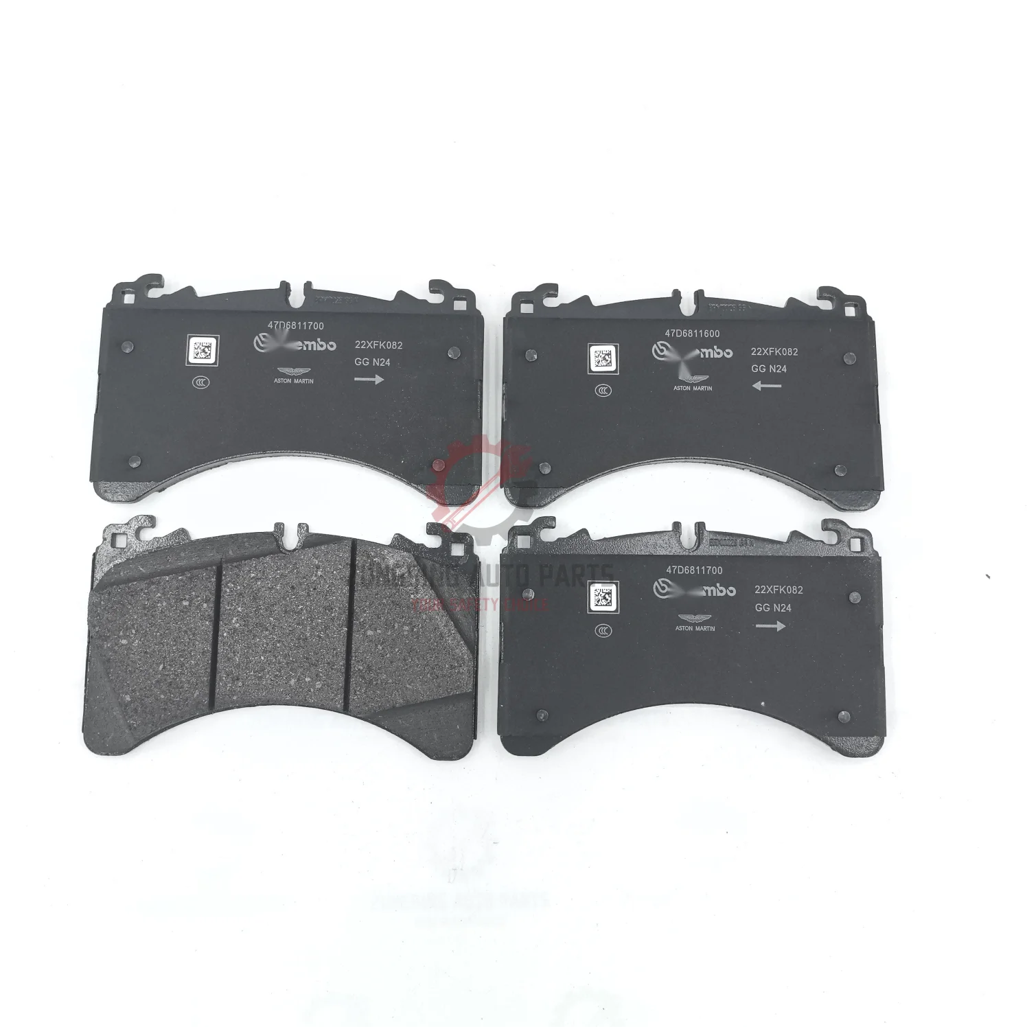 ASTON MARTIN BRAKE PAD KIT FRONT (MY83-2D007-AC)