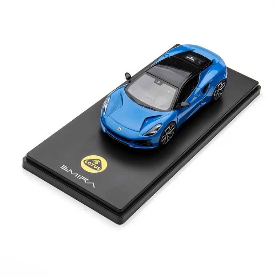 Lotus Emira scale model 1/43 s blue (LOTMC0035SBL)