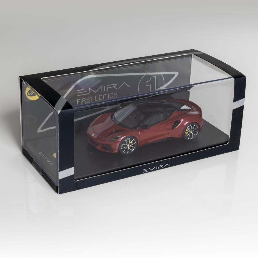 Lotus Emira scale model 1/43 red (LOTMC0035RD)