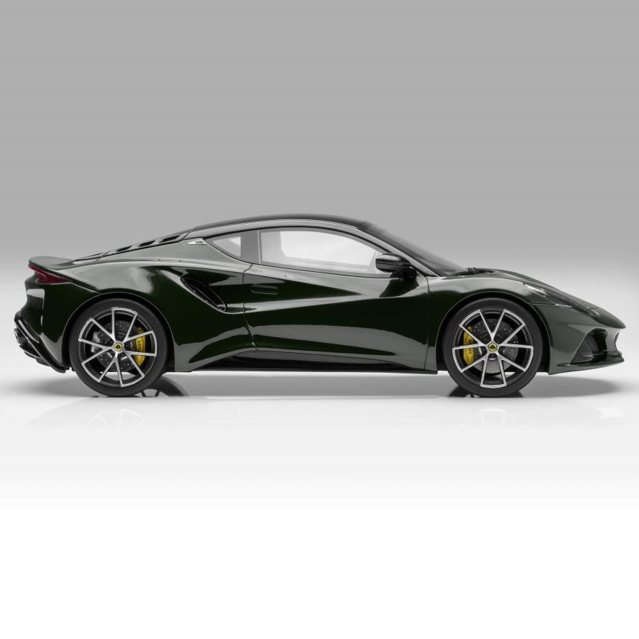 Lotus Emira scale model 1/18 green (LOTMC0039GN)