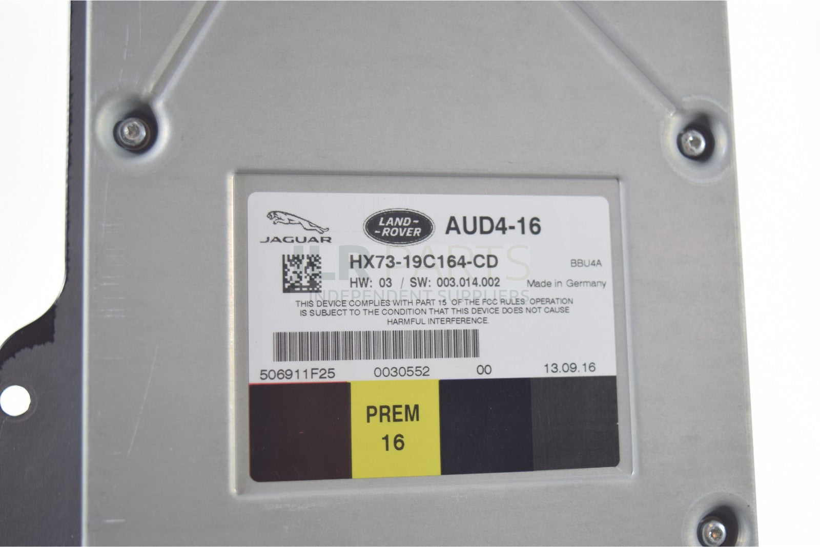 Land Rover Amplifier - audio system
 lr081470