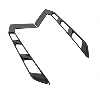 Carbon Fiber Rear Hatch Louvers - C8 Corvette Fabspeed Carbon