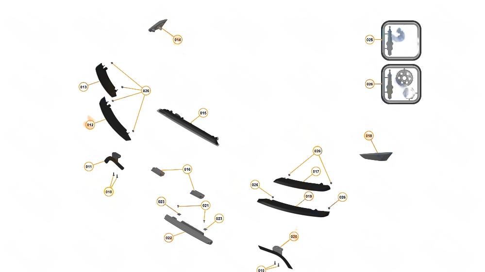 McLaren Assy Lamp Centre High Mounted Stop Lamp CHMSL