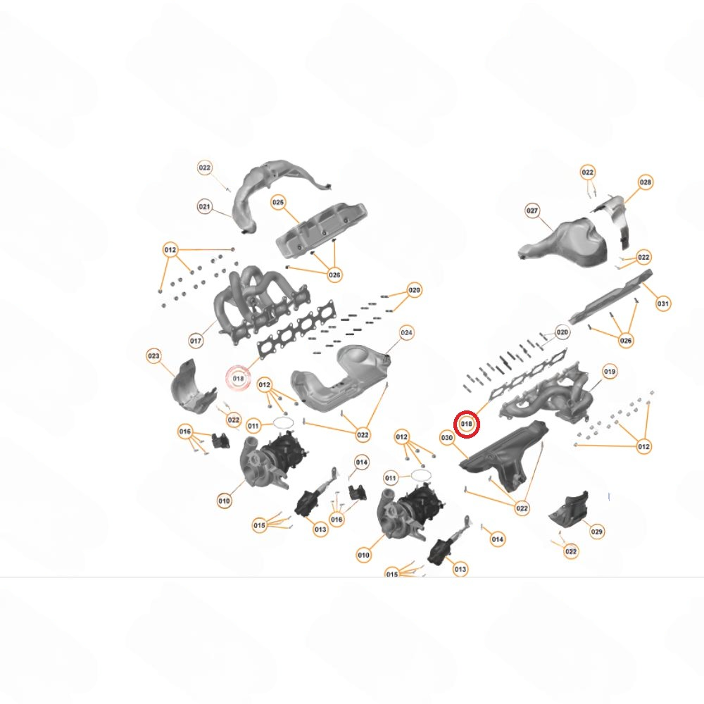 MCLAREN EXHAUST MANIFOLD GASKET For Optimal Performance