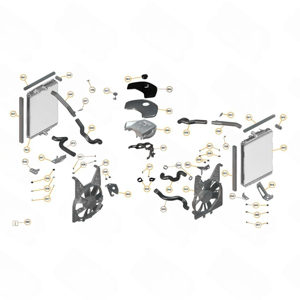 Mclaren LH Top Hose for Optimal Vehicle Cooling System