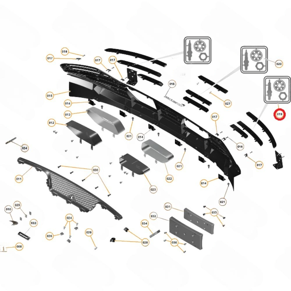 MCLAREN RH & LH BAR SET for Enhanced Vehicle Performance