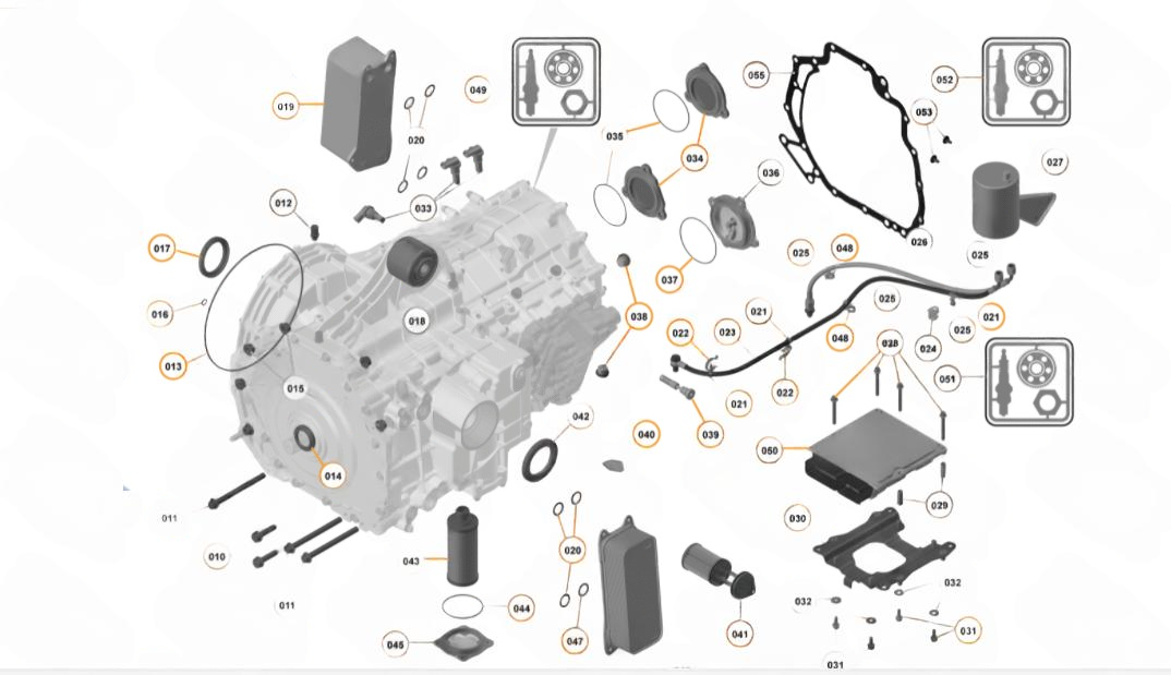 McLaren Seal Input Shaft Transmission Genuine Auto Part