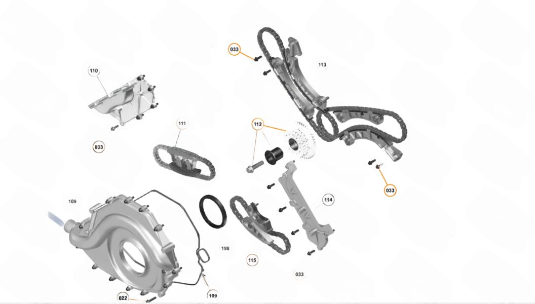 McLaren Timing Chain Kit for Optimal Engine Performance
