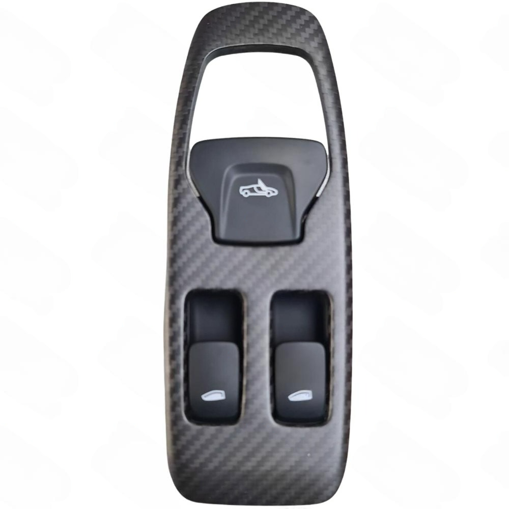 McLaren Driver Window Switch Unit Carbon Fiber Upgrade