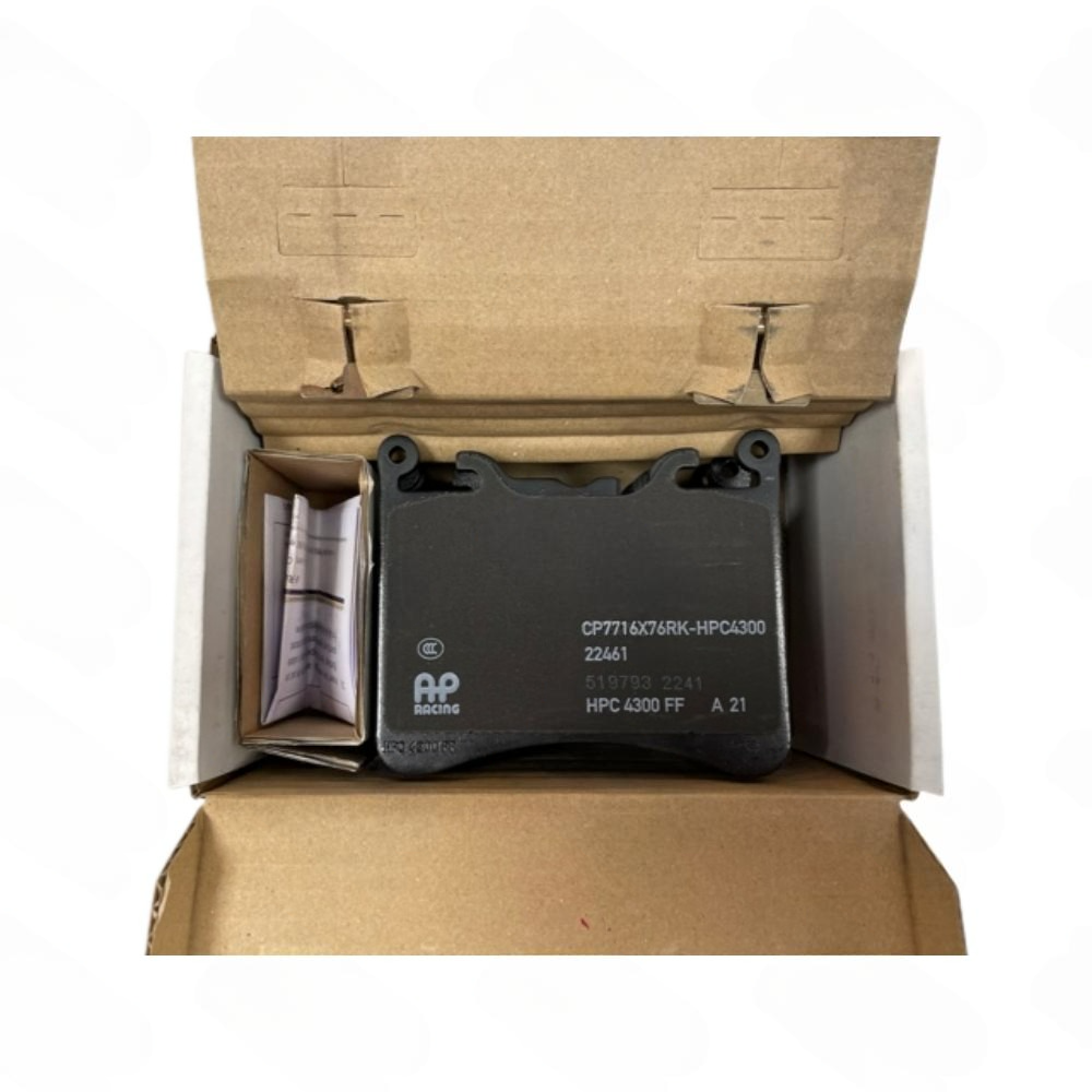 McLaren Front Brake Pad Kit Carbon for Enhanced Performance