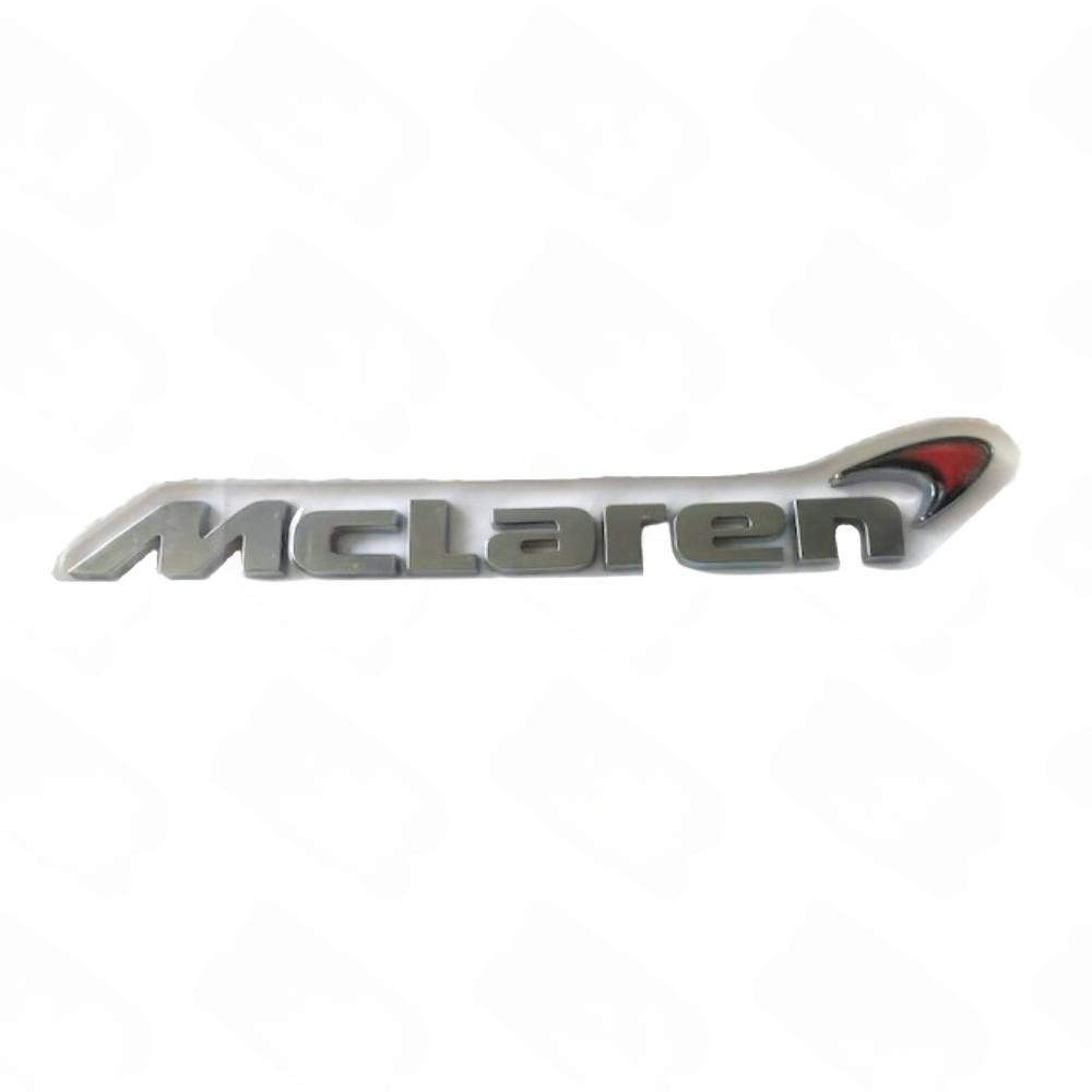 McLaren Rear Bumper Emblem Badge Genuine High Quality