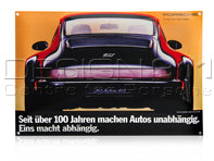 Enamel Plate Porsche Classic 964-4 Jubilee Model Porsche