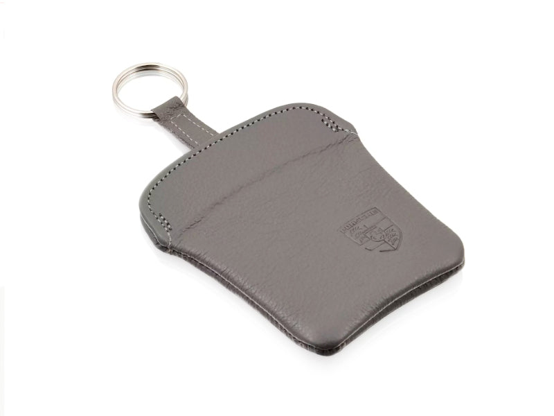 Porsche Leather key pouch, CLASSIC GREY Porsche