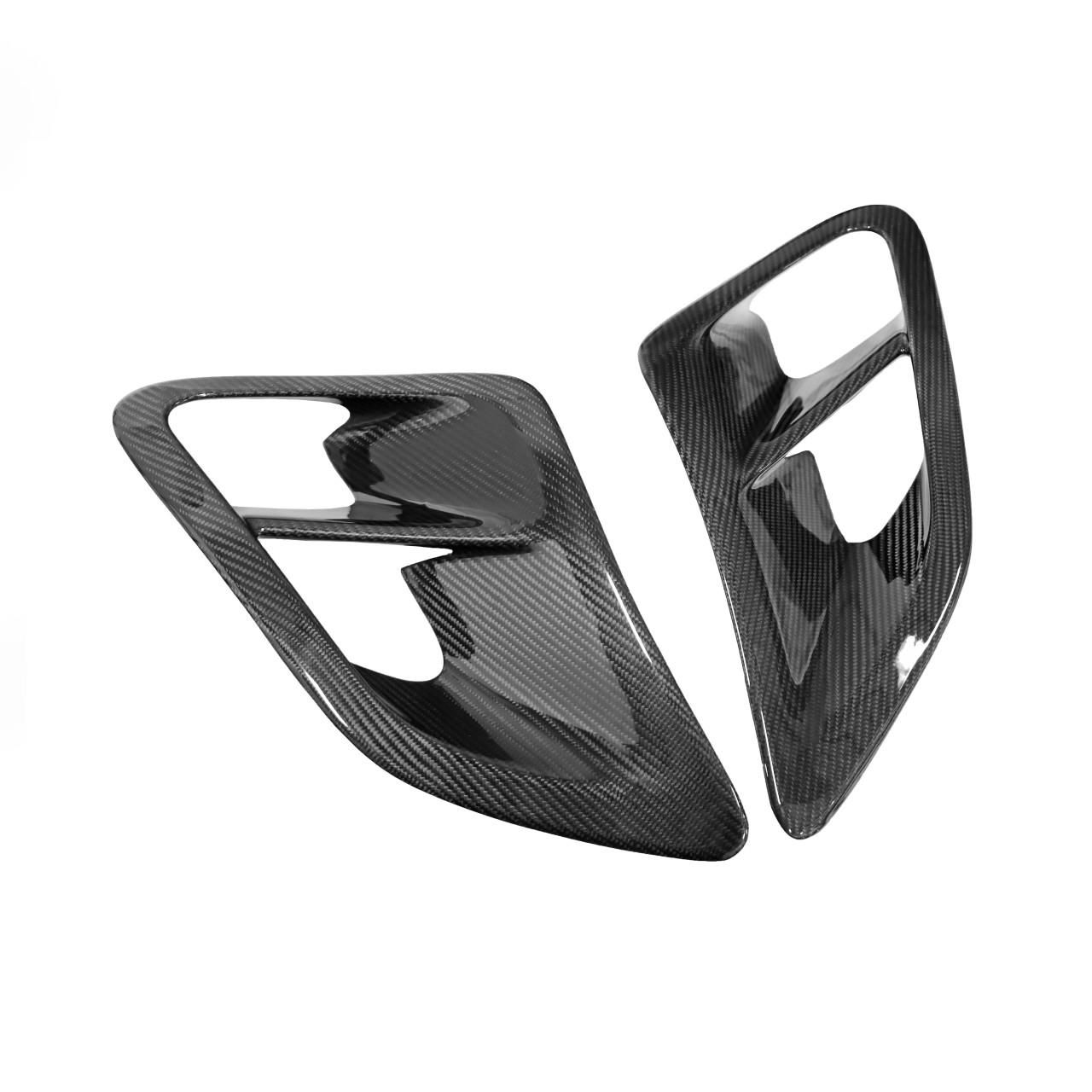 Carbon Fiber Gt3 Style Side Scoops - Porsche 997 Turbo Fabspeed Carbon