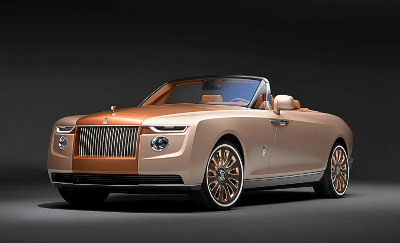 Golden Rolls Royce