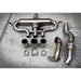 Tubi ALFA ROMEO 4C THREE CENTRAL TIPS EXHAUST SYSTEM WITH EXCU AND GRIDS Tubi Style