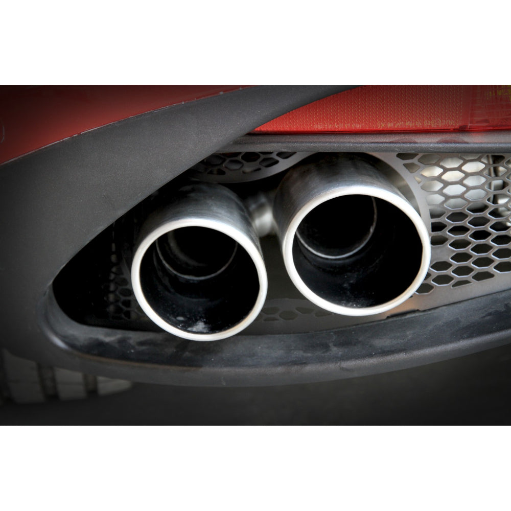 Tubi ALFA ROMEO 4C QUAD TIPS EXHAUST SYSTEM WITH EXCU AND GRIDS Tubi Style