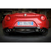 Tubi ALFA ROMEO 4C QUAD TIPS EXHAUST SYSTEM WITH EXCU AND GRIDS Tubi Style
