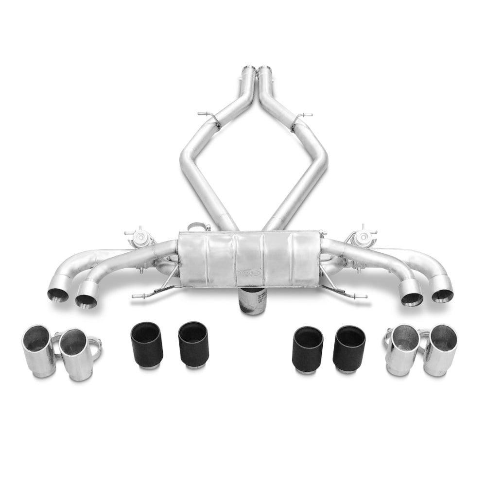 Tubi ALFA ROMEO GIULIA QUADRIFOGLIO LOUD REAR EXHAUST Tubi Style