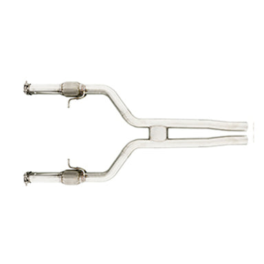 Tubi ALFA ROMEO GIULIA QUADRIFOGLIO MID H PIPES Tubi Style