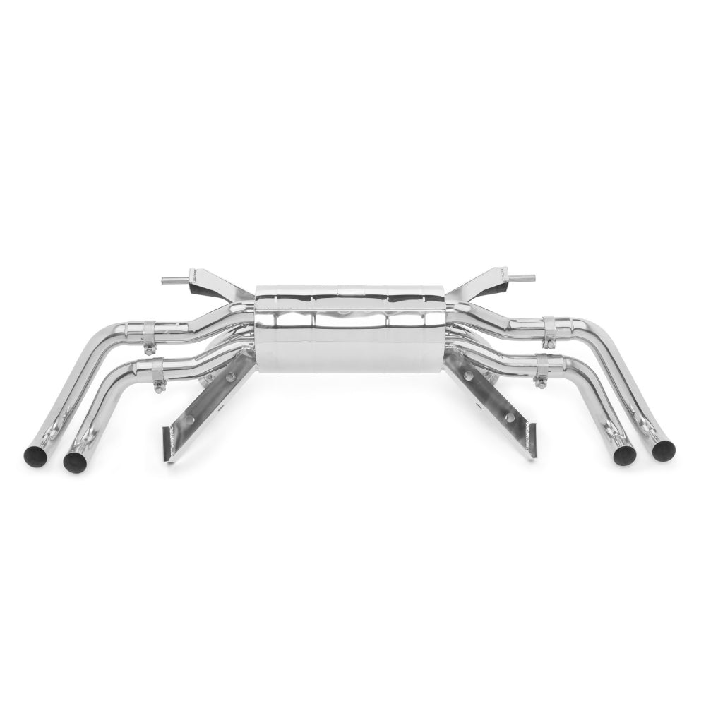Tubi AUDI R8 V8 1^ GEN EXHAUST NO VALVE Tubi Style