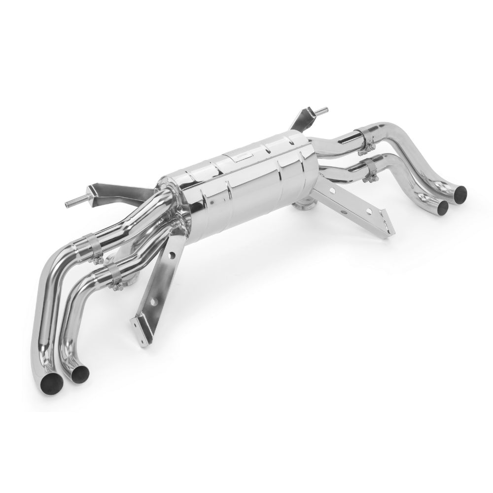 Tubi AUDI R8 V10 1^ GEN EXHAUST NO VALVE Tubi Style