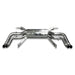 Tubi AUDI R8 V10 1^ GEN GT EXHAUST NO VALVE Tubi Style